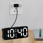 Small Digital Alarm Clock with 6 Dimmers and 5 Alarm Volumes for Bedrooms