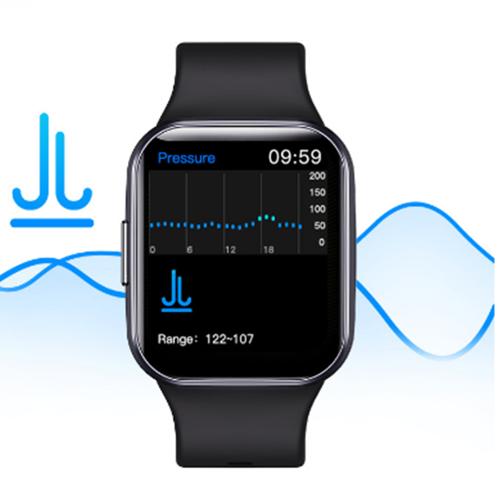 Bluetooth Smart Watch Health Fitness Tracker Blood Pressure Heart Rate Sport Watch