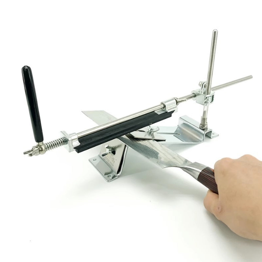 Fixed-angle Knife Sharpener Kit with 4Pcs Grindstones Kit