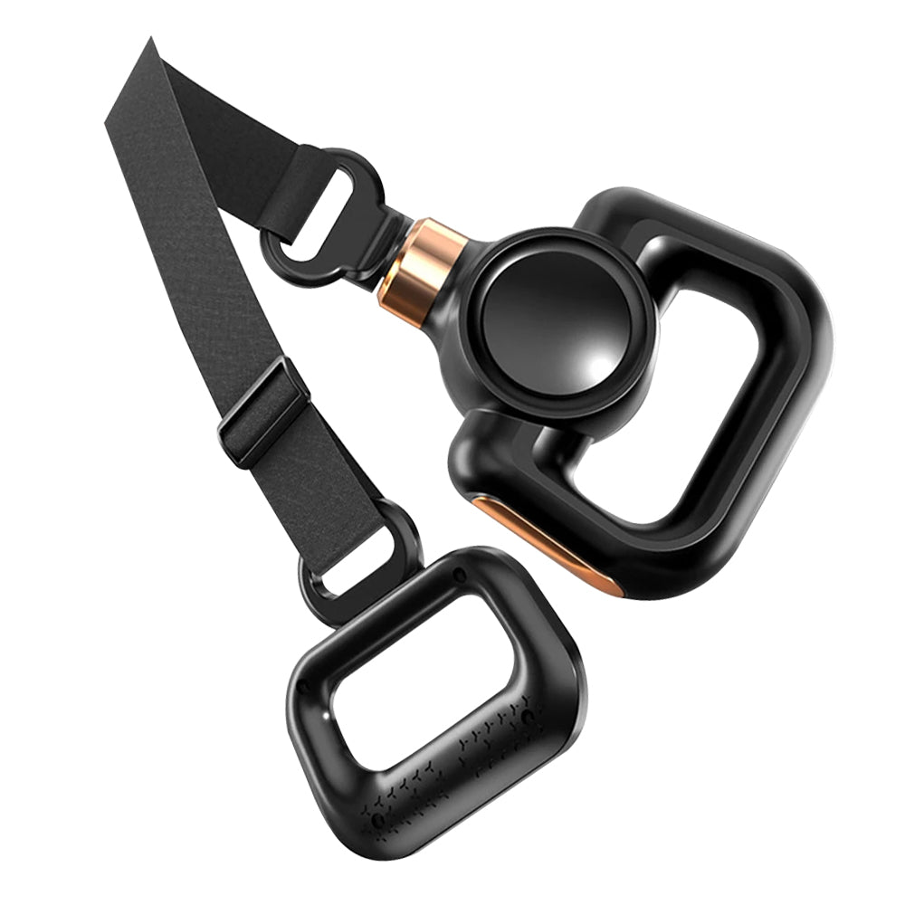 Handheld Muscle Massage Gun with Massage Belt and 4 Massage Heads