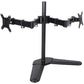 Monitor Stand Vertical Desktop Mount Freestanding Adjustable V-Base HD LED TV Screens