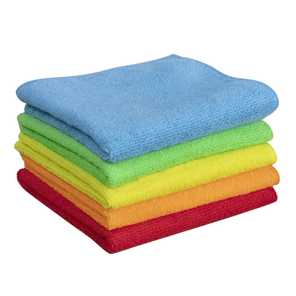 20Pcs 30x30CM Microfiber Cleaning Cloths Bulk Car Kitchen Glass Cleaning Towels