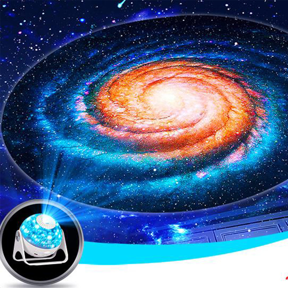 Galaxy Starry Projector Night Light with 13 Interchangeable Discs