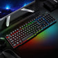 Wired Gaming Keyboard and Mouse Set with RGB Backlight USB