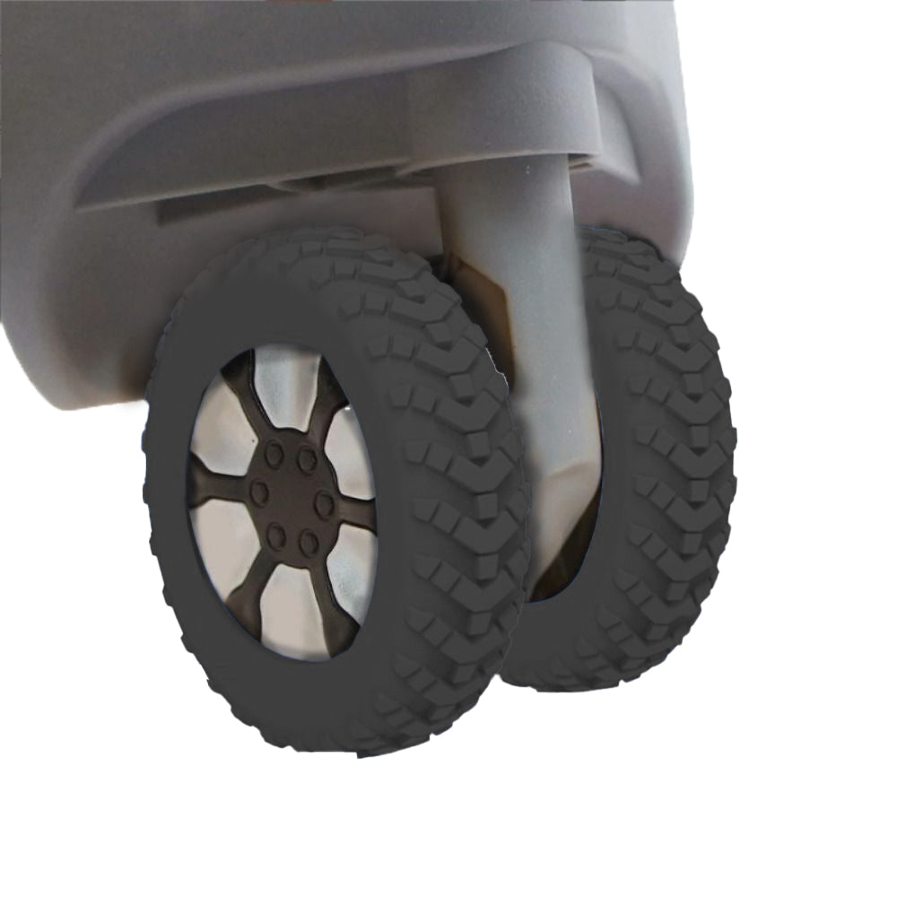 8Pcs Silicone Luggage Wheel Protection Cover