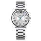 Women's Quartz Watch Classic Dial Roman Numerals Stainless Steel Band