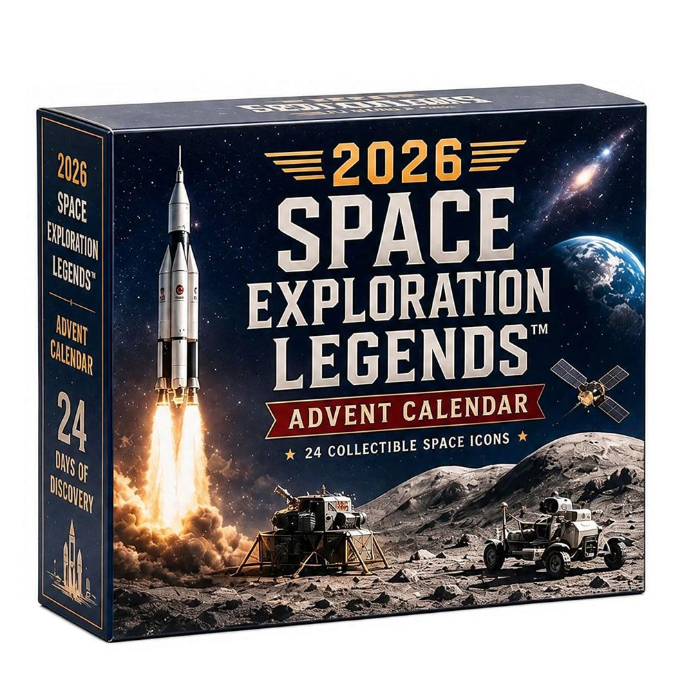 Space Rocket Acrylic Advent Calendar 24 Days Countdown Display Box Adult Only