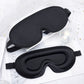 3D Contoured Blackout Sleep Eye Mask Adjustable Light Blocking Night Mask