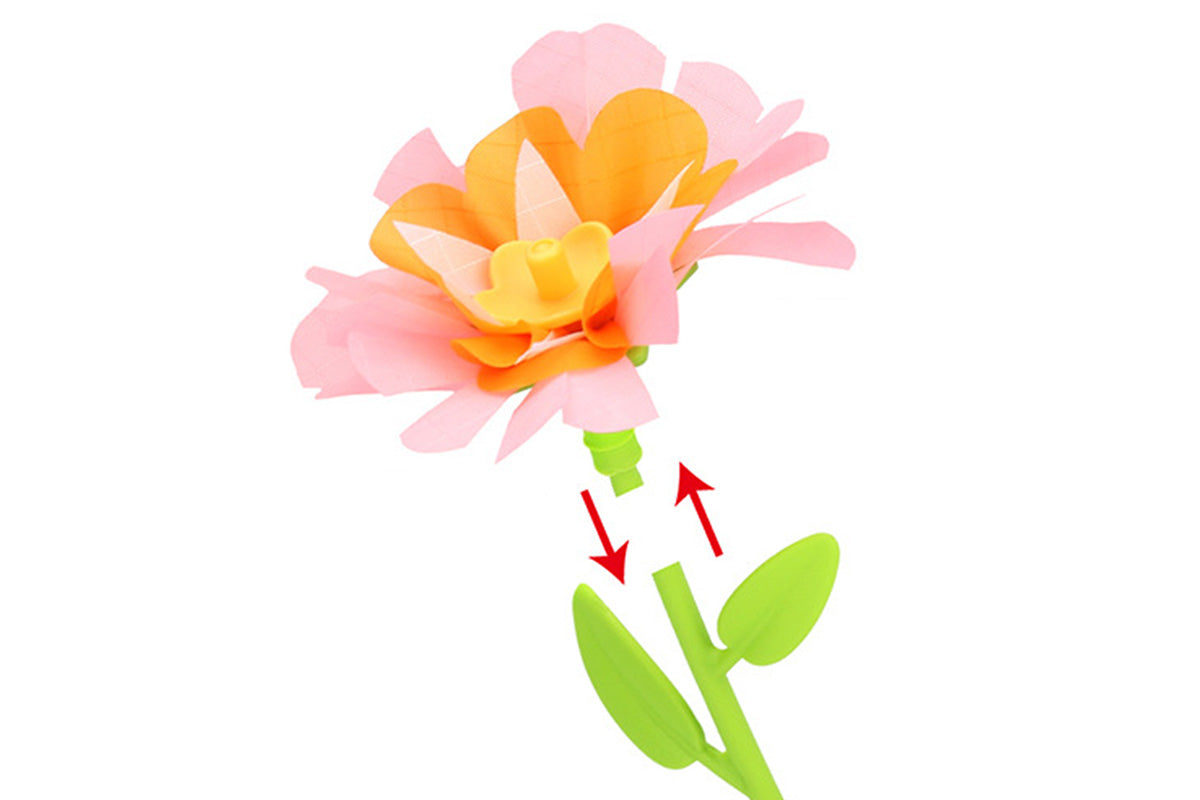 Fabric Flower Bouquet DIY Arts and Crafts Kit Toys for Girls