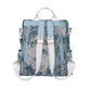 Printed Anti-theft Backpack Multifunctional Large Capacity Travel Bag