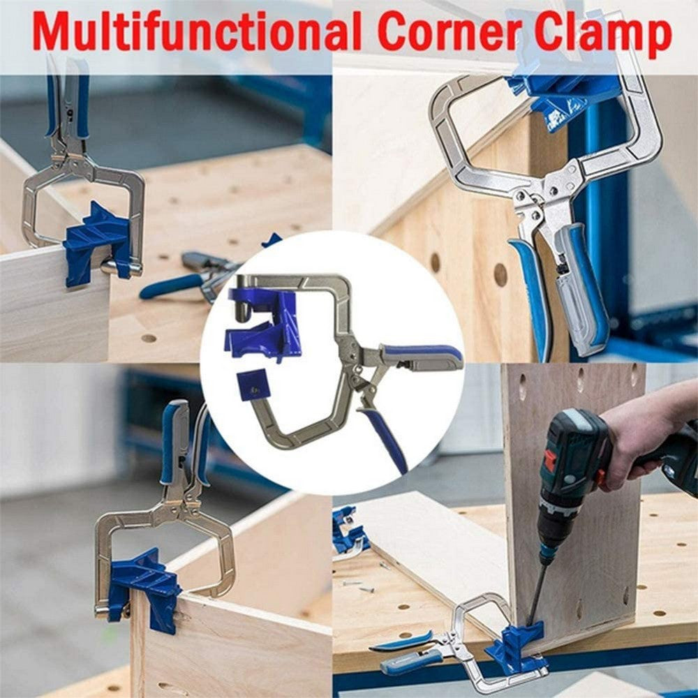 Angle Clamps 90 Degree Corner Clamp for Carpenter Photo Frame, Welding, Woodworking