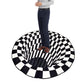 3D Optical Vortex Illusion Carpet Round Rug