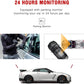 Full HD 1080P Car Rearview Anti Glare Blue Mirror Dual Lens Dash Cam Car Camera with 32G Memory Card