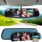 Full HD 1080P Car Rearview Anti Glare Blue Mirror Dash Cam Dual Lens Car Camera with Night Vision Loop Recording