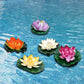 6Pcs Artificial Floating Lotus Flowers Pool Decoration