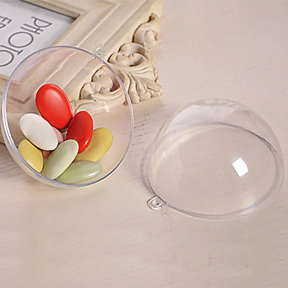 DIY Fillable Clear Christmas Tree Hanging Ball