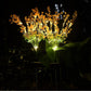 2Pcs Aritificial Solar Canola Flowers Lights Outdoor Garden Decor