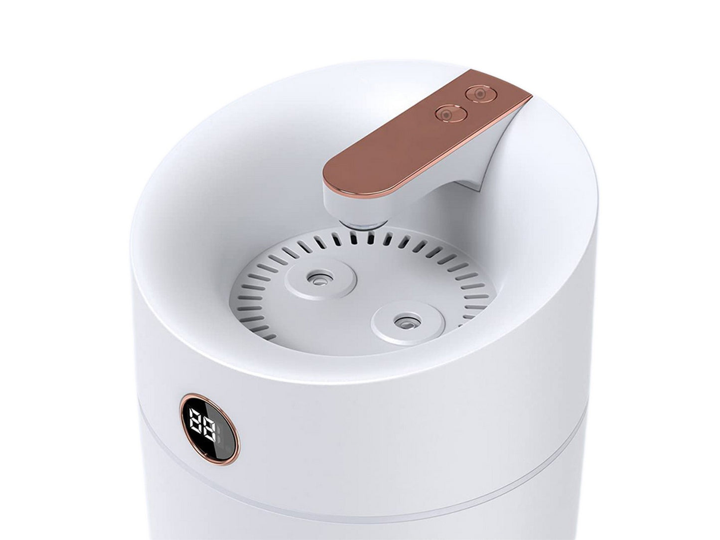 Double Spraying Humidifier with Humidity Monitor and 3L Water Tank