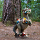 Garden Gnome  Dinosaur Eating Gnomes Garden Decor