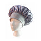 4Pcs Solid Color Women Satin Sleeping Cap Wrap Hair Bonnet Elastic Headwear