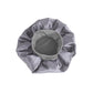 4Pcs Solid Color Women Satin Sleeping Cap Wrap Hair Bonnet Elastic Headwear