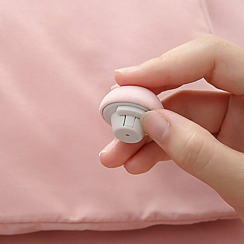 8Pcs Mushroom Duvet Cover Pins Bed Sheet Clip