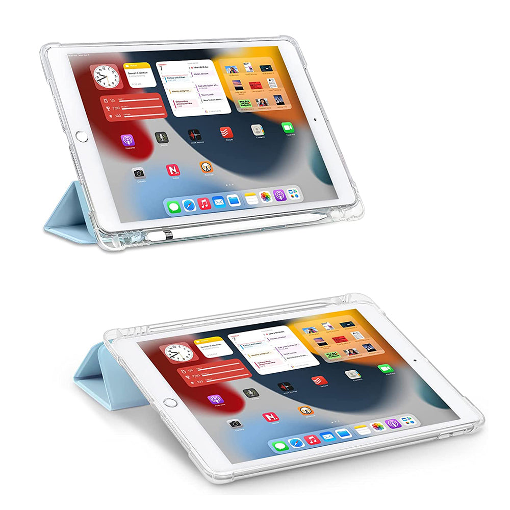 Protective Case with Pencil Holder Compatible with iPad 10.2 inches (2019/2020/2021
