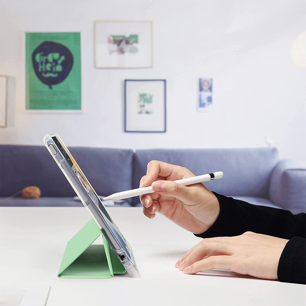 Protective Case with Pencil Holder Compatible with iPad 10.2 inches (2019/2020/2021