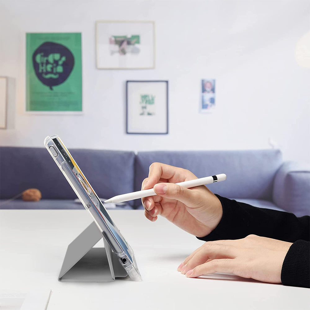 Protective Case with Pencil Holder Compatible with iPad 10.2 inches (2019/2020/2021