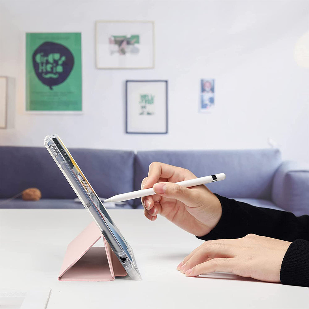 Protective Case with Pencil Holder Compatible with iPad 10.2 inches (2019/2020/2021