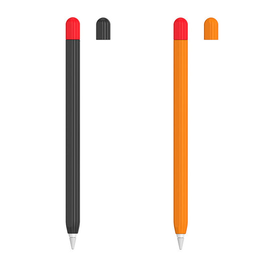 2Pcs Silicone Pencil Cover Grip Case Soft Sleeve Holder for Apple Pencil 2nd Generation