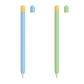 2Pcs Silicone Pencil Cover Grip Case Soft Sleeve Holder for Apple Pencil 2nd Generation