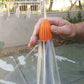 2Pcs Gutter Cleaning Tool Roofing Guard Cleaner Drain Pipe Cleaning Nozzle