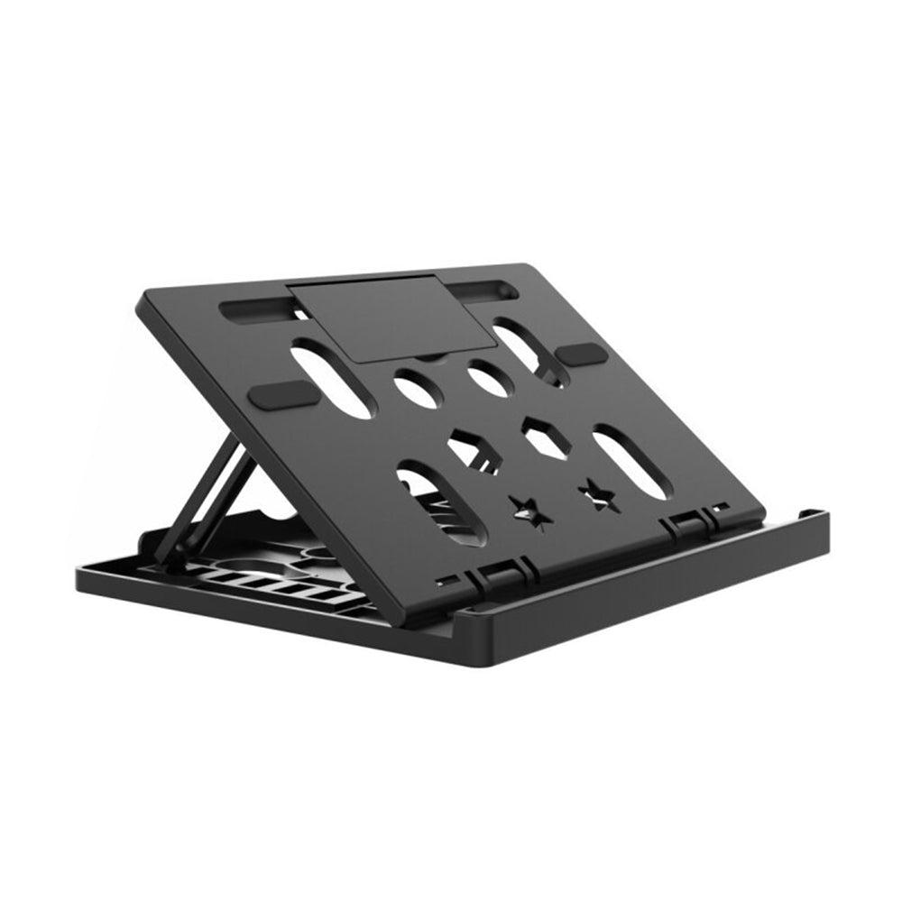 2Pcs Ergonomic Laptop Stand Notebook Tablet Holder-Black and Pink