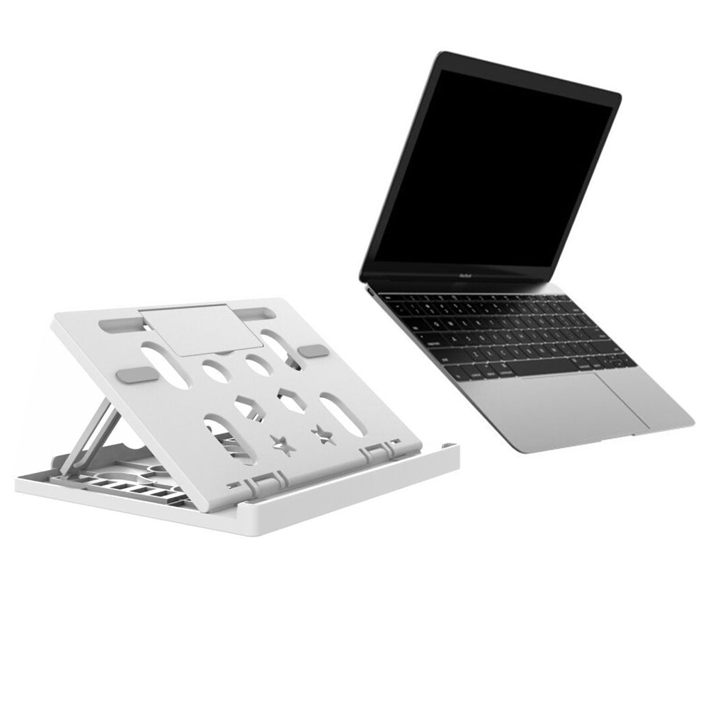 2Pcs Ergonomic Laptop Stand Notebook Tablet Holder