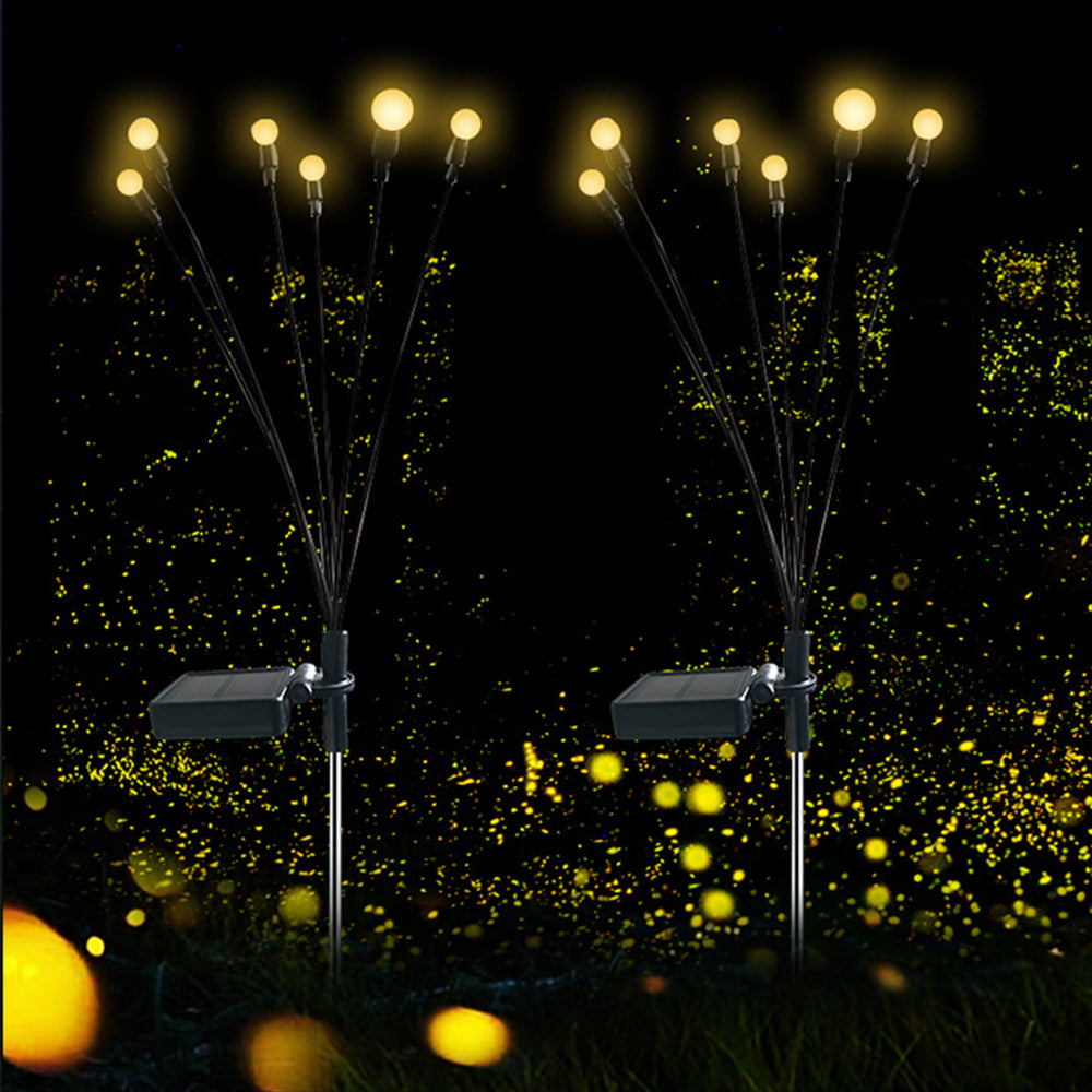 Solar Firefly Lights Outdoor Waterproof Garden Decorative Lights