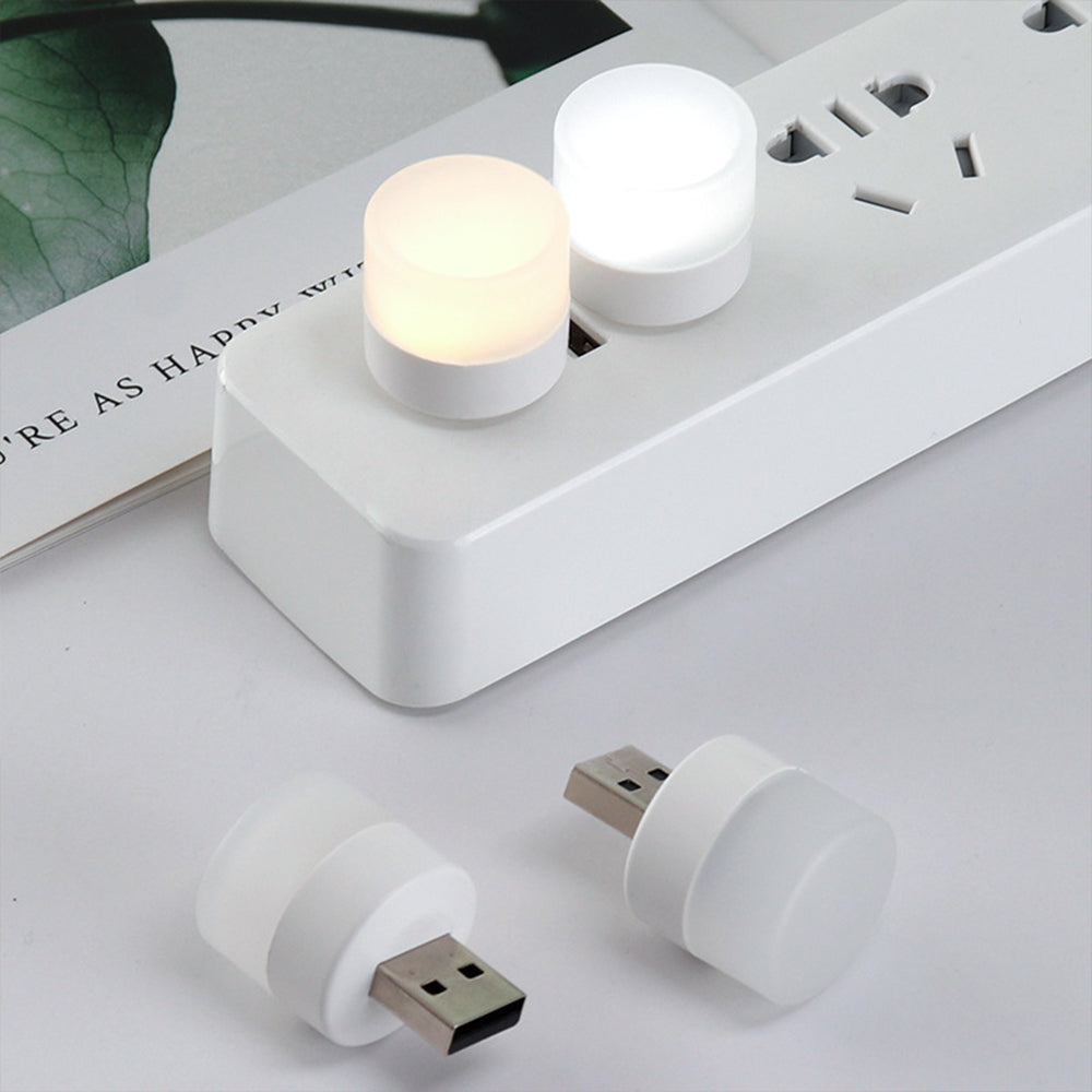 5Pcs USB Plug In Night Lights Mini LED Bulb for Power Bank
