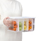 Set of 5 Pcs Food Storage Box with Lid and Handle