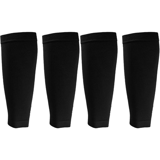 2 Pairs of Plus Size Sport Compression Support Calf Sleeve