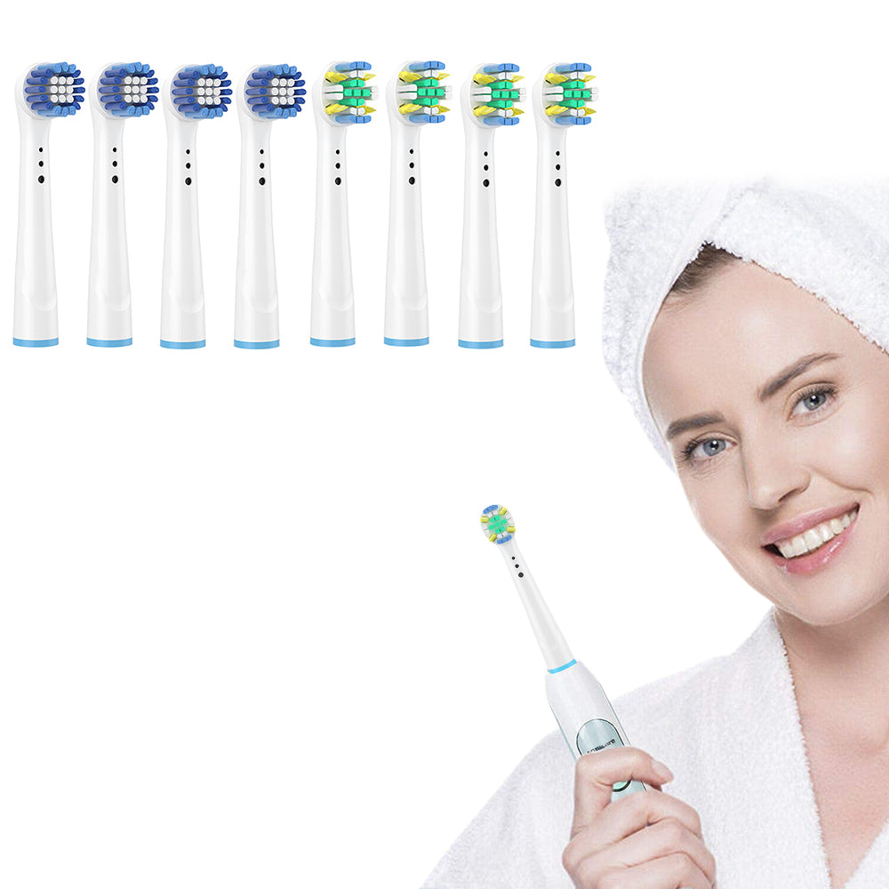 16Pcs Electric Toothbrush Replacement Heads Compatible with Oral B