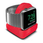 2Pcs Wireless Charger Stand for iWatch Apple Watch Wireless Charger-Black and Red
