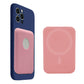 2Pcs Silicone Protective Case Compatible with Apple Magsafe Battery Pack-Grey and Pink