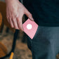 2Pcs Silicone Protective Case Compatible with Apple Magsafe Battery Pack-Grey and Pink