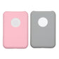 2Pcs Silicone Protective Case Compatible with Apple Magsafe Battery Pack-Grey and Pink
