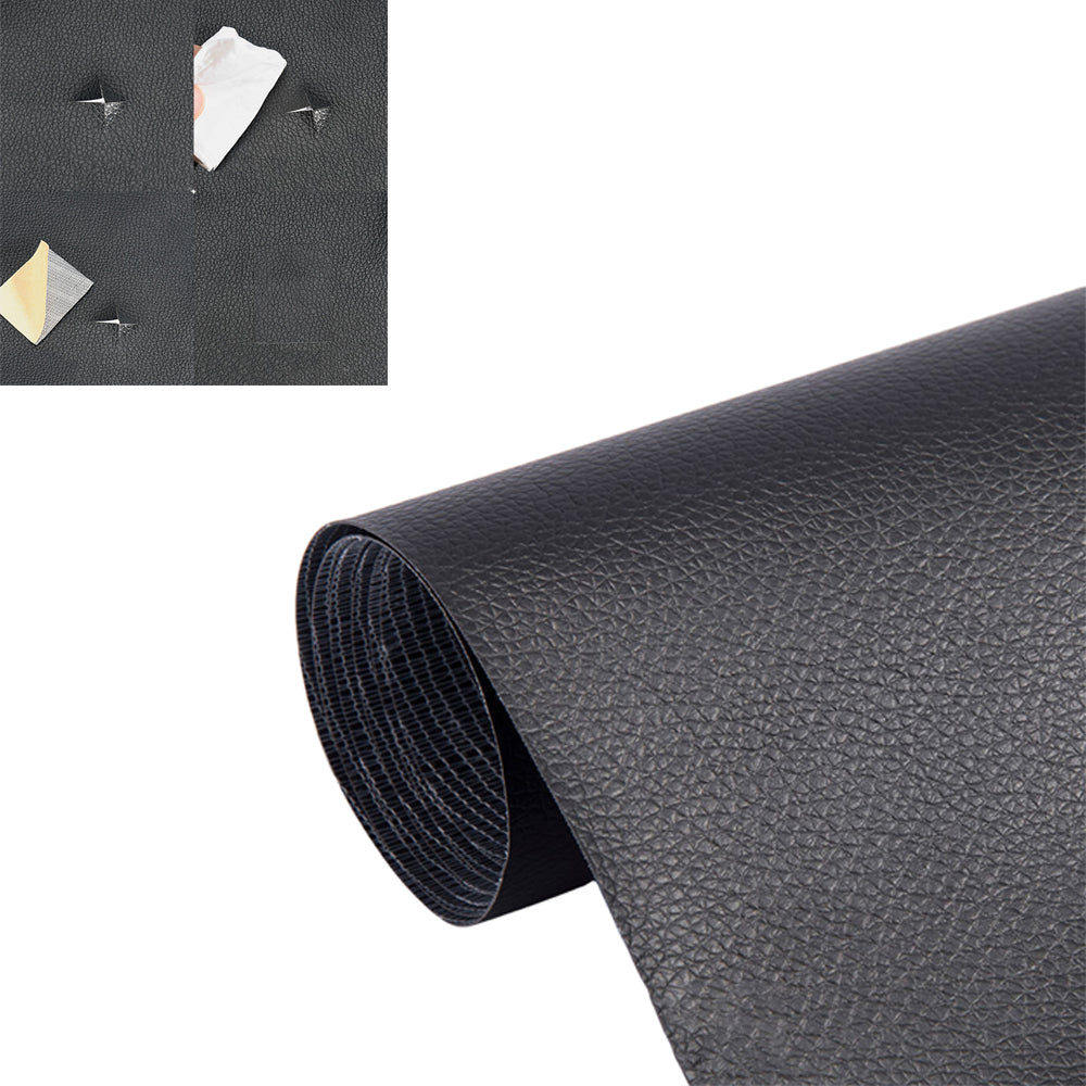 Self Adhesive Leather Repair Patch Fabric Kit 5Pcs for Car Seat Sofa Bag Furniture