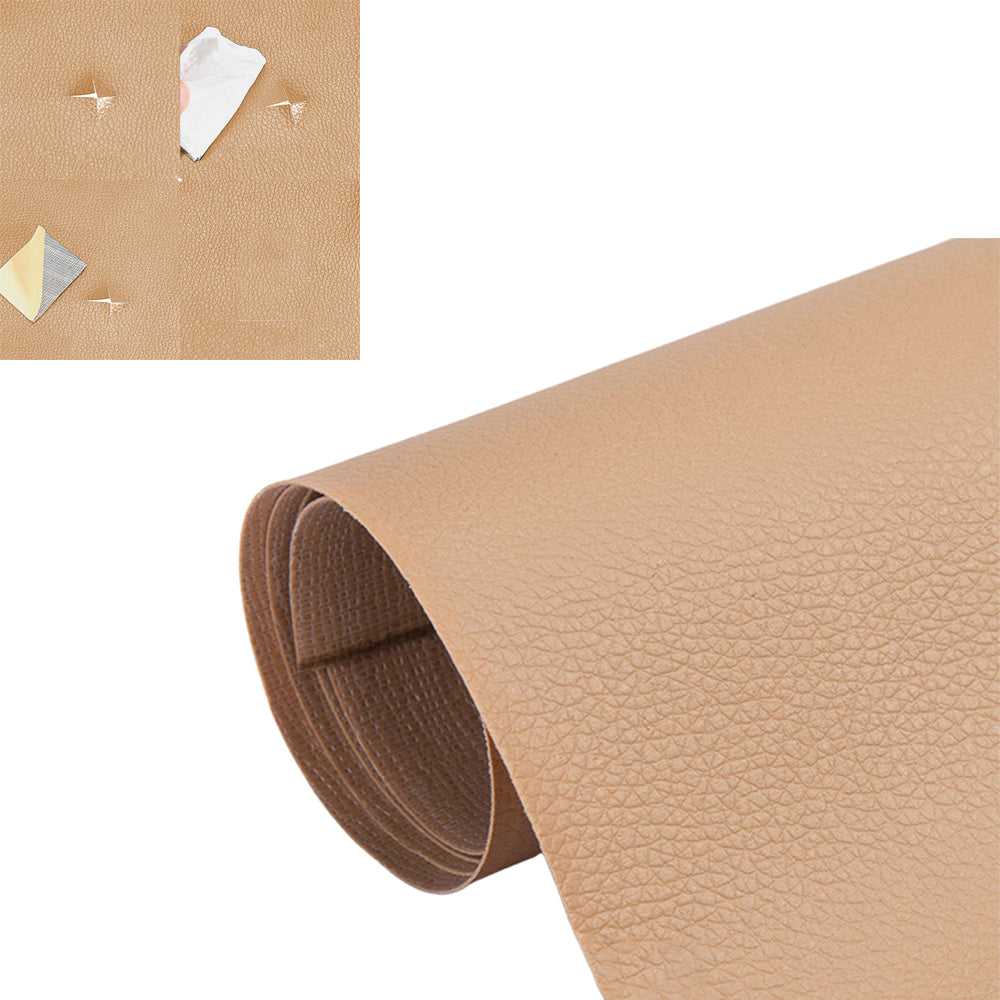 Self Adhesive Leather Repair Patch Fabric Kit 5Pcs for Car Seat Sofa Bag Furniture