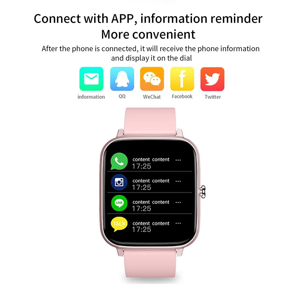Smart Watch Touch Screen Fitness Tracker Sports Smartwatch Heart Rate Monitor
