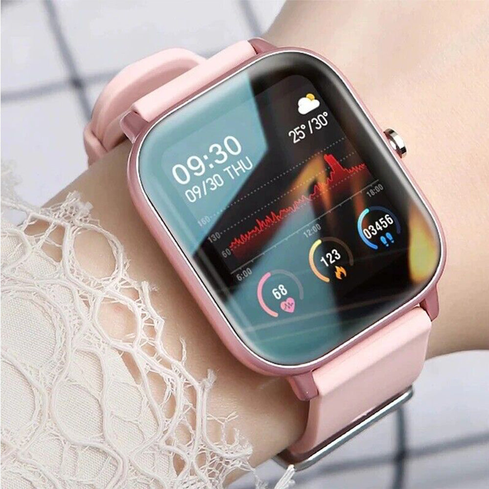 Smart Watch Touch Screen Fitness Tracker Sports Smartwatch Heart Rate Monitor