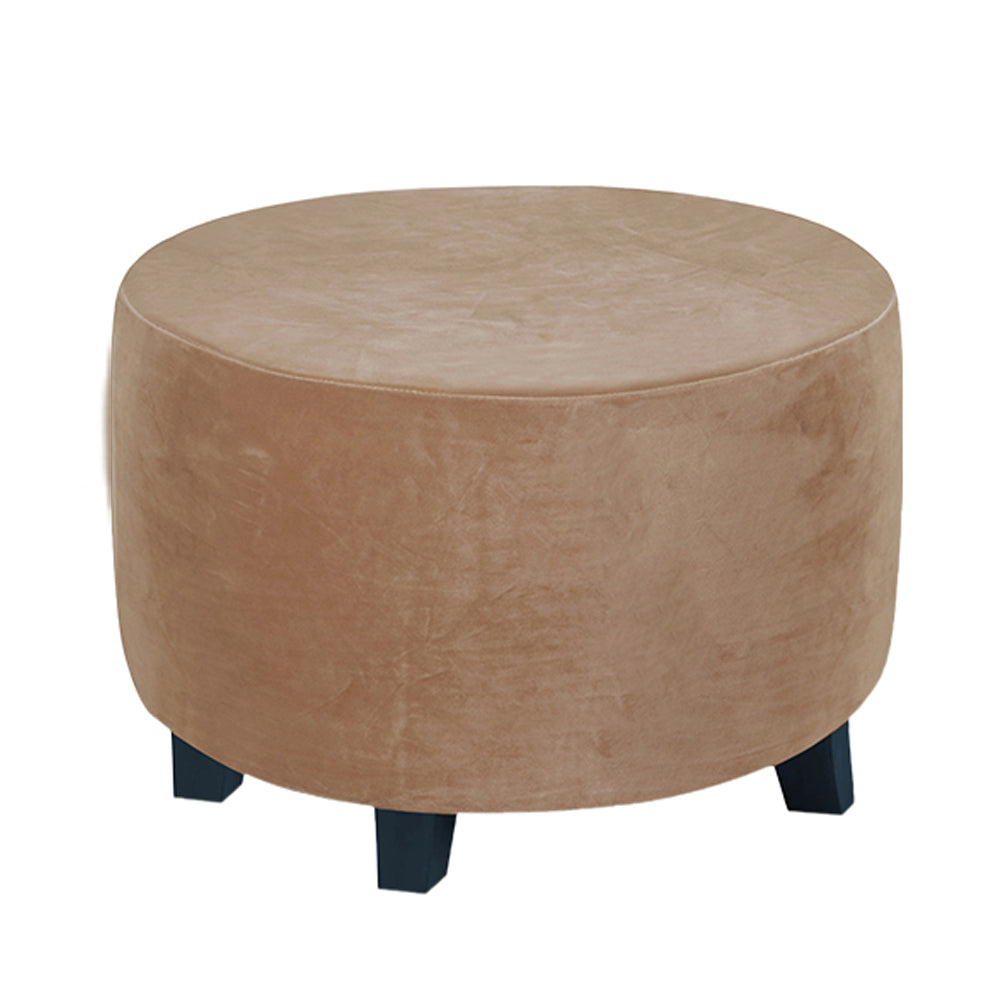 Stretch Round Ottoman Footrest Cover