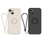 2Pcs Phone Case Cover for iPhone 13 Series with Ring Holder Lanyard For iPhone 13 mini